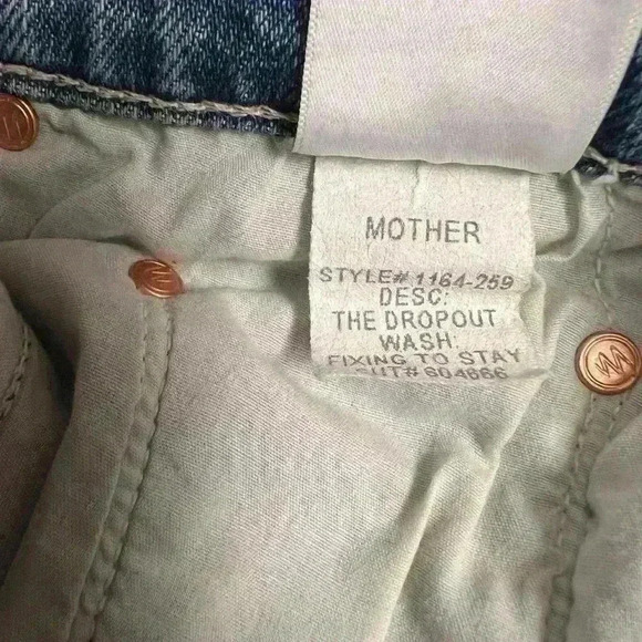 MOTHER The Dropout in Fixing to Stay Wash Size 26 - Picture 11 of 11